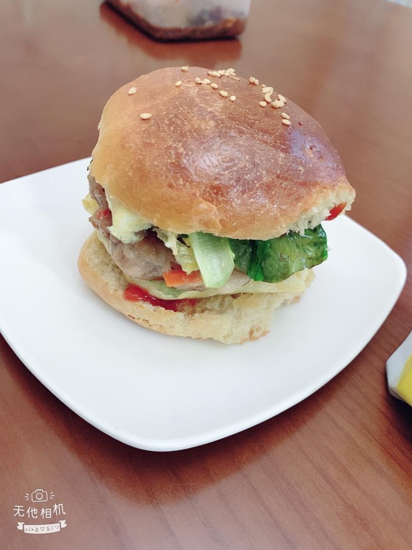 汉堡（基础汉堡胚做法）