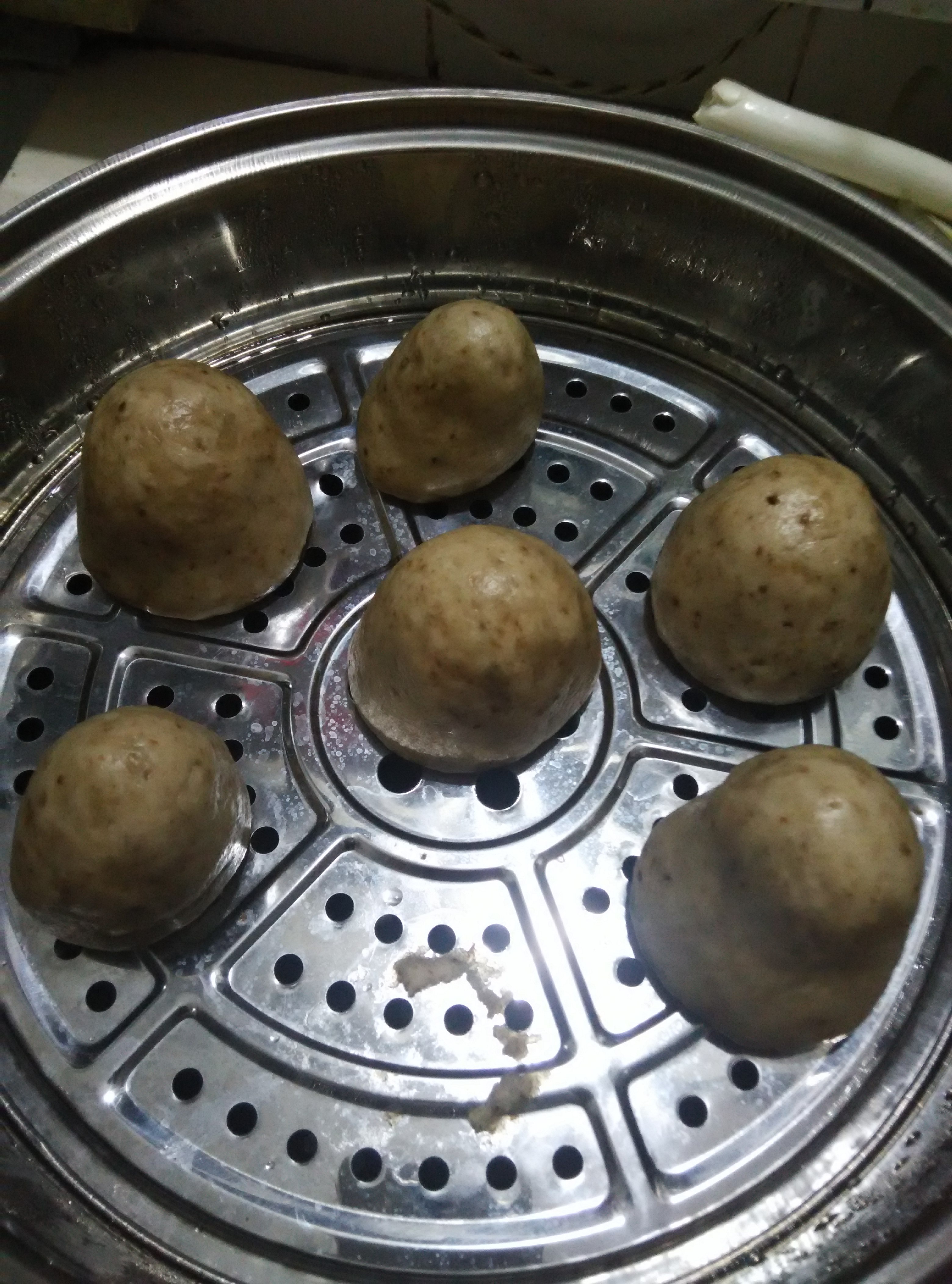 栗子面窝头