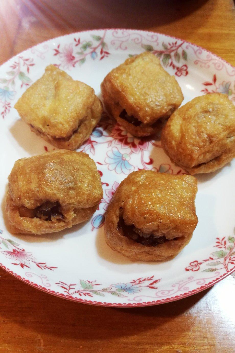 专业厨师123做的酿豆腐包(柳州特色美食)