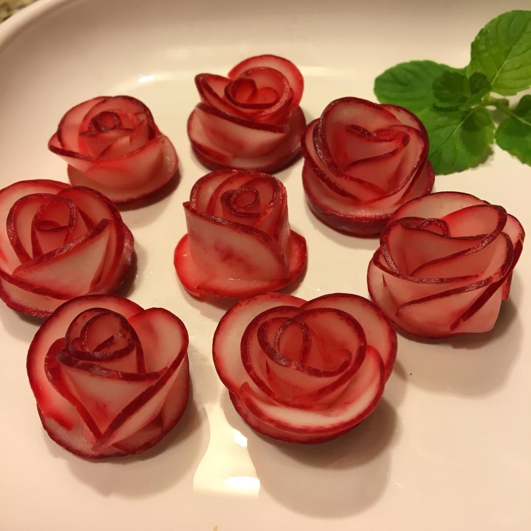 花开富贵（红）胭脂萝卜花