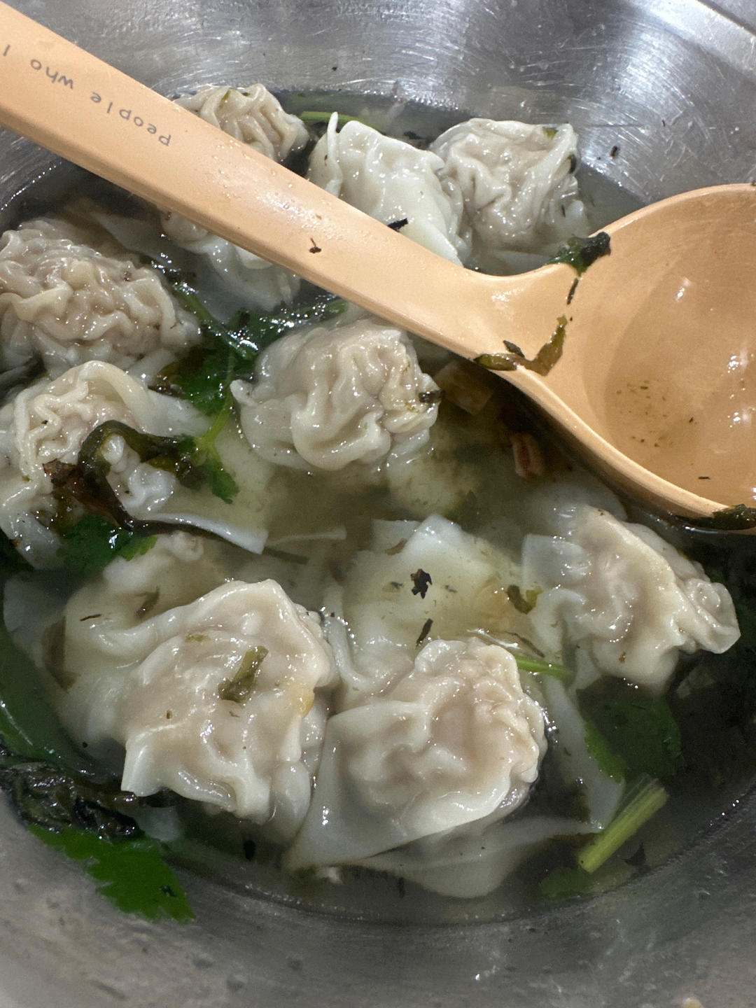 肉不柴的馄饨馅