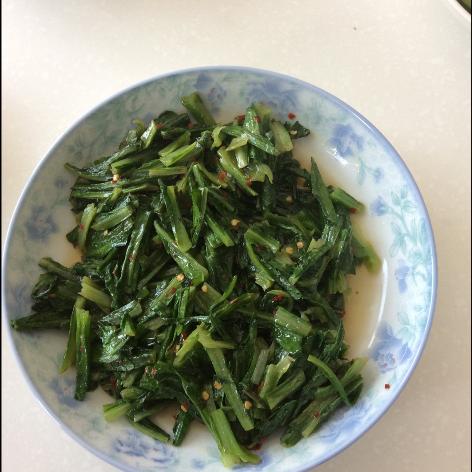 清炒油麦菜