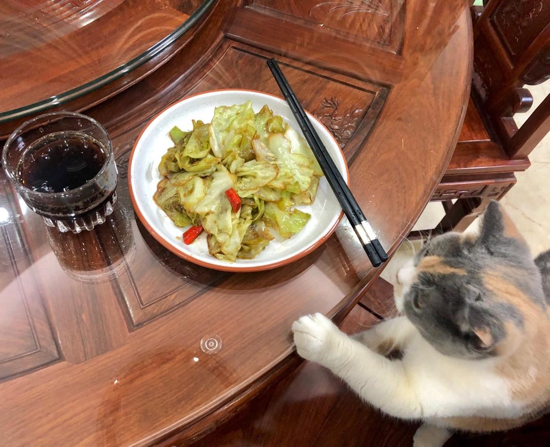 酸辣包菜