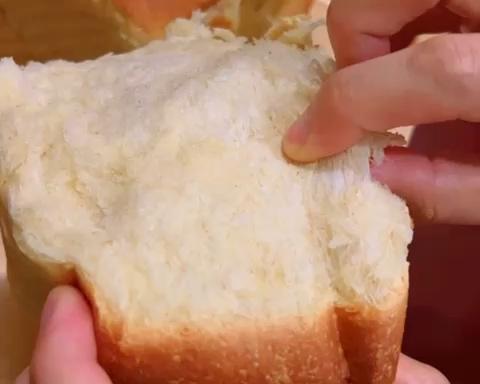 纯奶手撕吐司的做法 步骤1