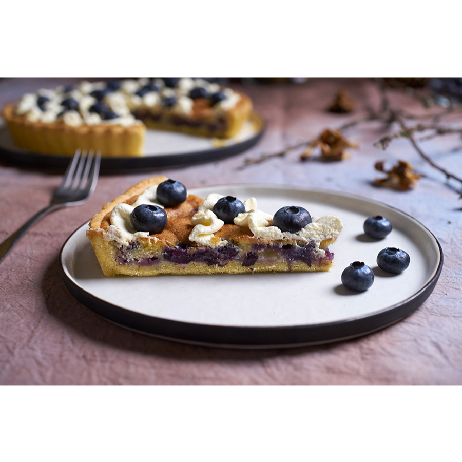 蓝莓塔 杏仁奶油馅（视频菜谱）