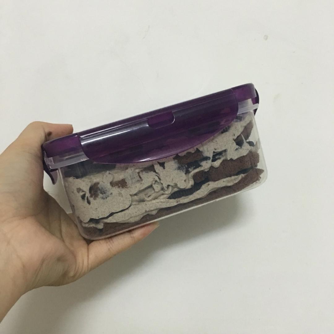好吃到流泪的奥利奥咸奶油盒子蛋糕
