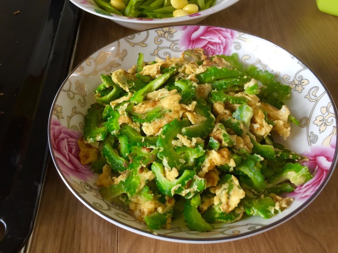 苦瓜炒蛋（清火菜）