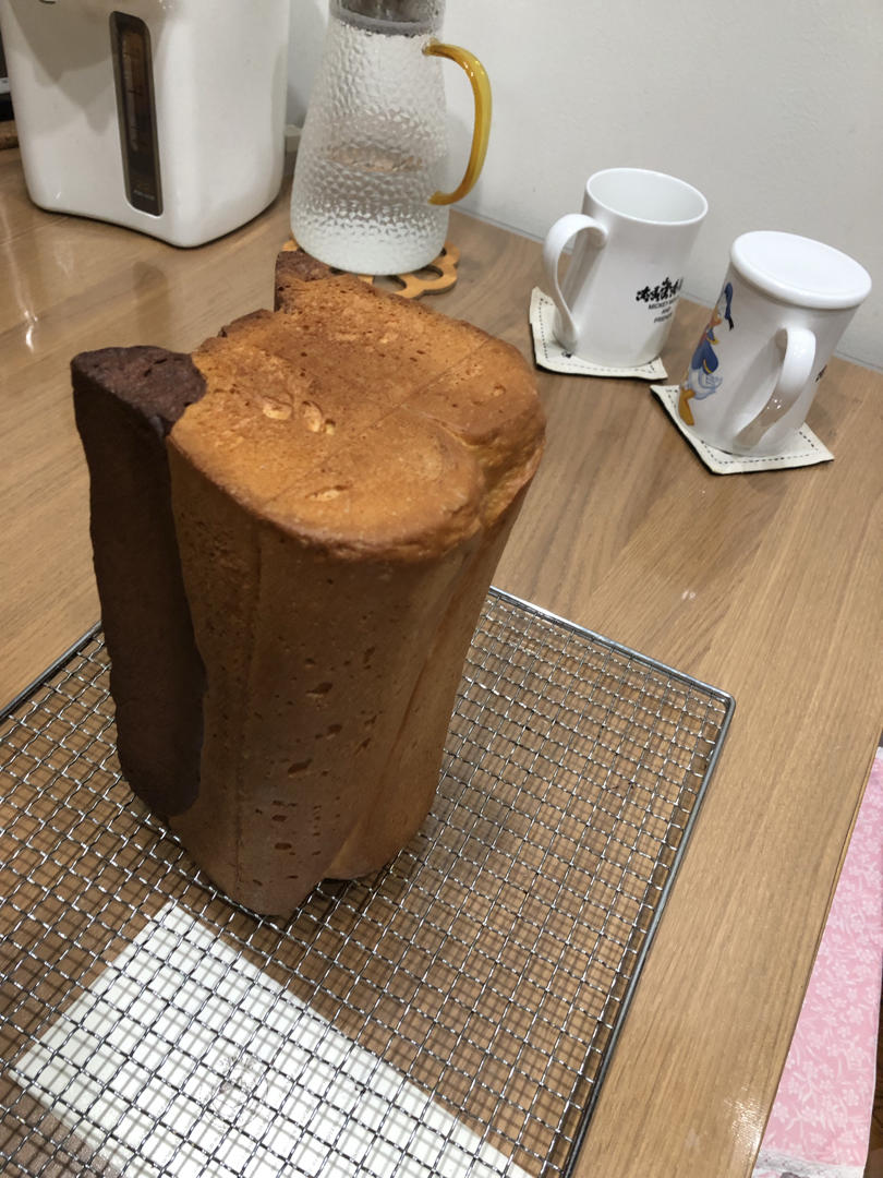 超可爱的三花猫头吐司（风和日丽600g猫头模具）