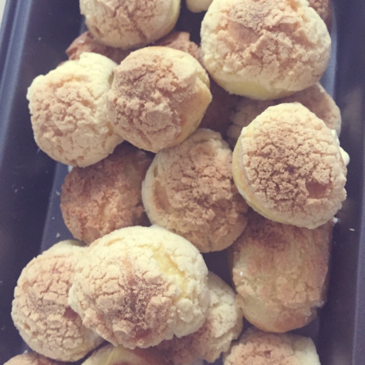 十分美味的酥皮泡芙
