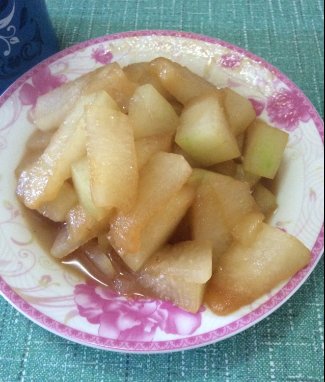 蚝油焖冬瓜