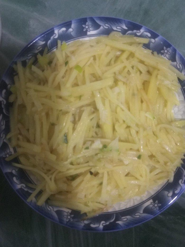 清炒土豆丝！