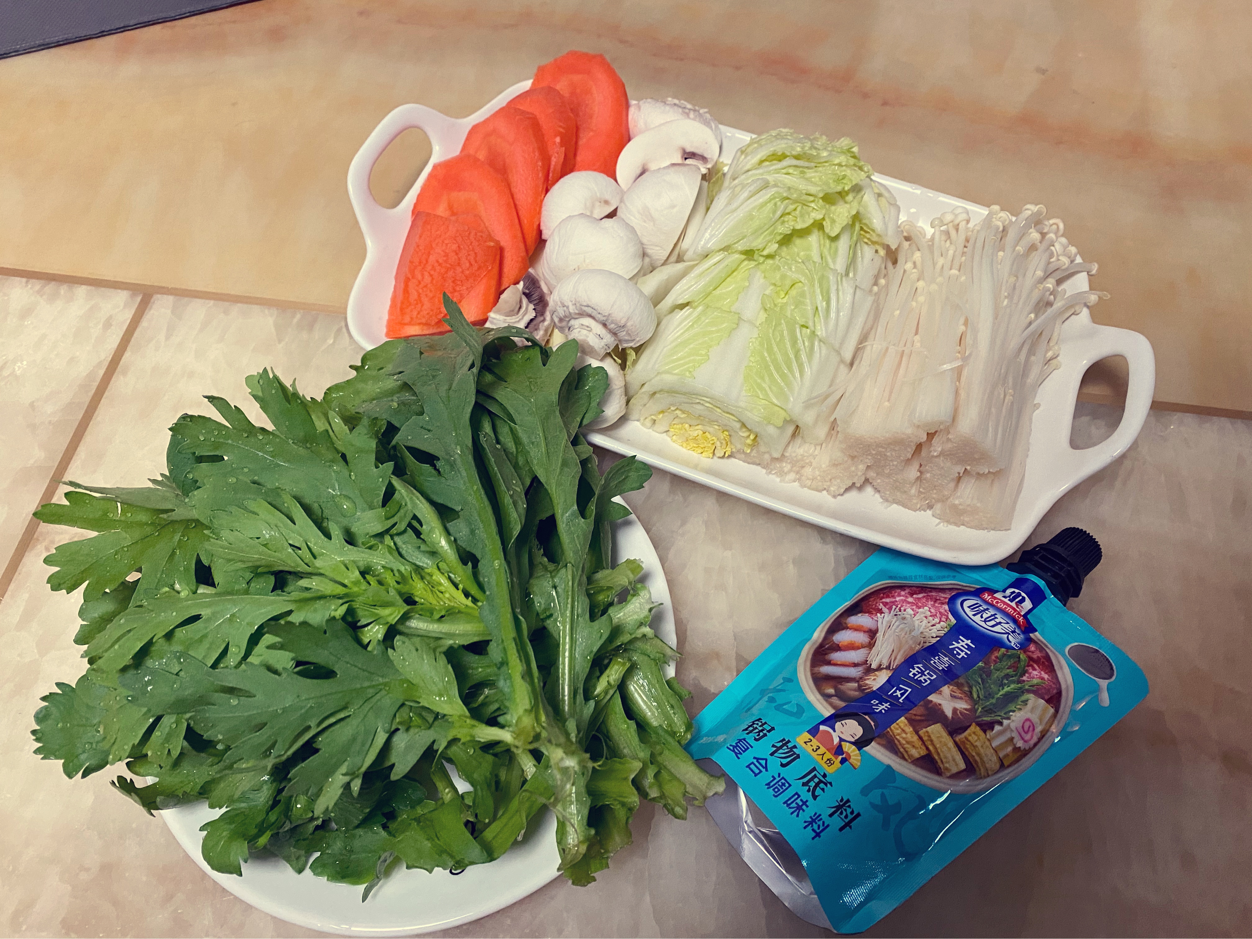一锅炖|蔬菜乱炖的寿喜锅的做法