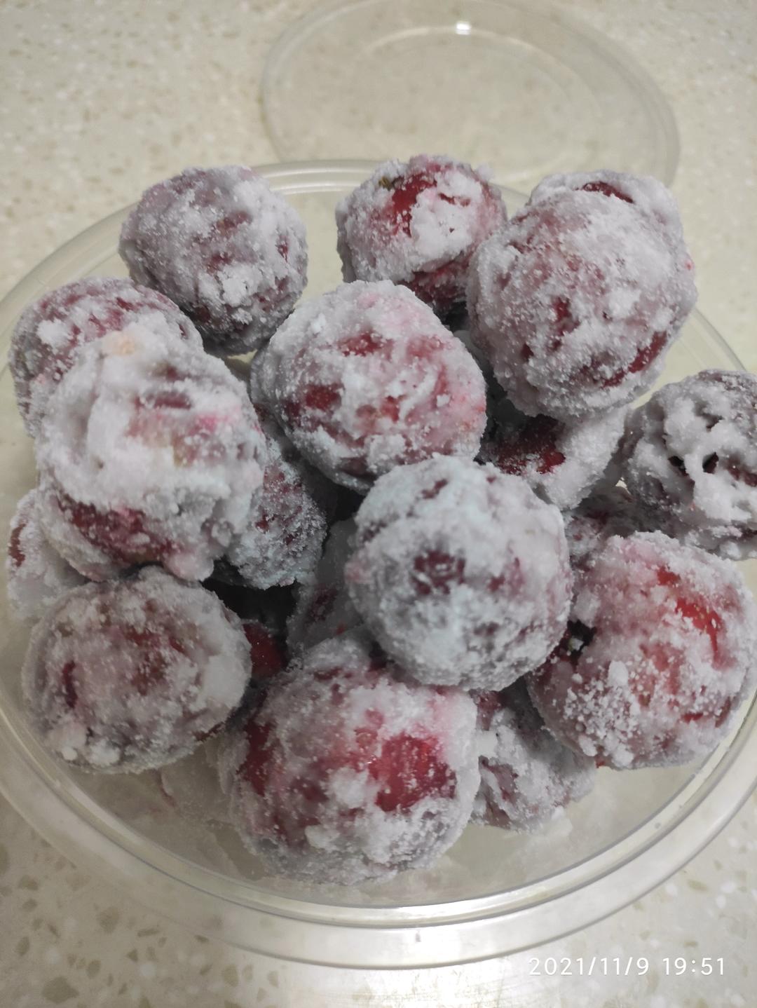 雪花山楂球 酸甜爽口 开胃又好吃 附细节视频详解