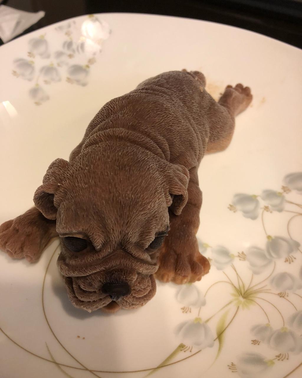 网红沙皮狗慕斯蛋糕