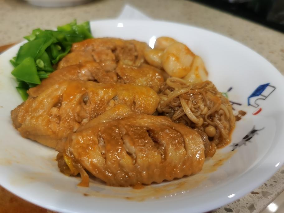 适合1-3岁小宝的红烧鸡翅