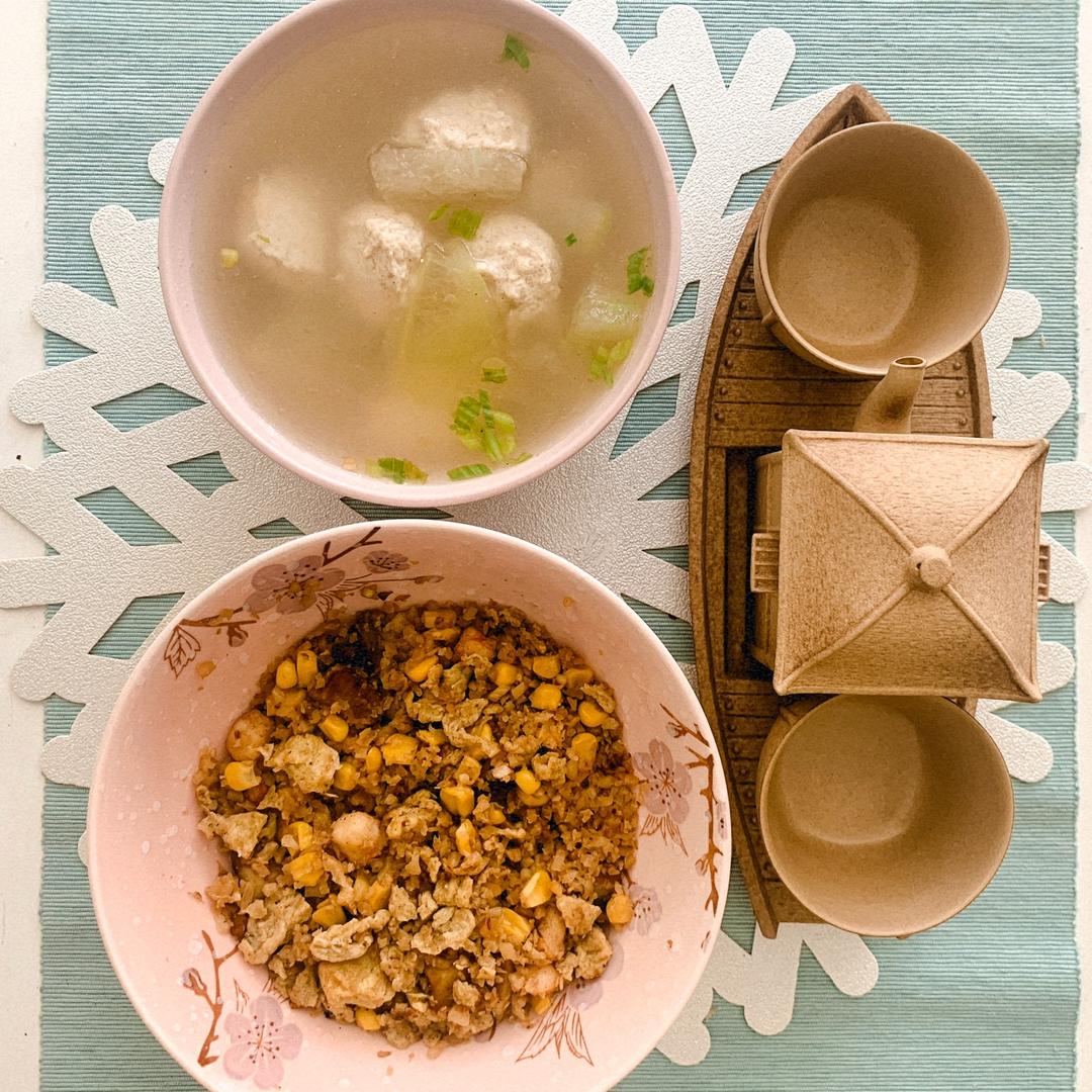 冬瓜汆丸子汤