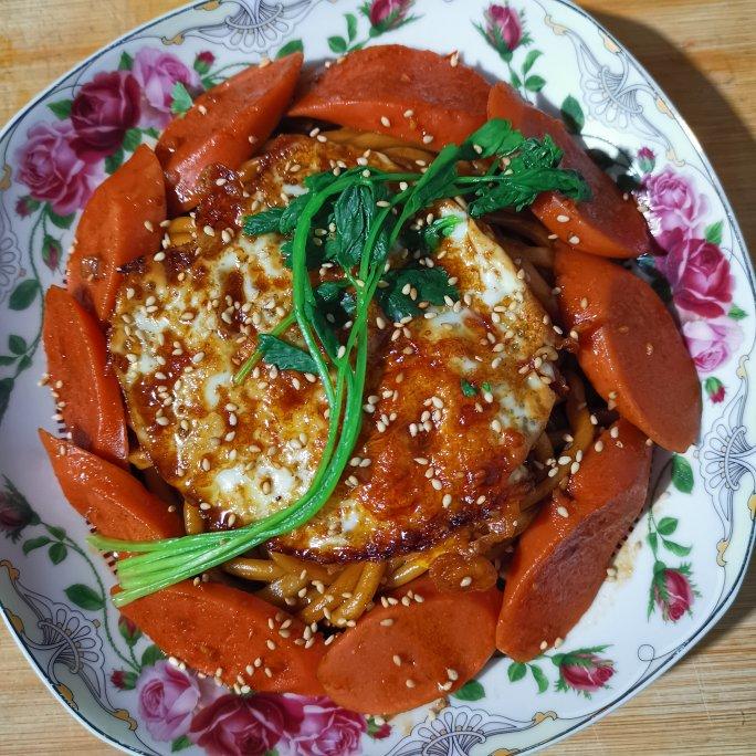 香到舔盘子🉐️荷包蛋焖面🍜超满足❗️