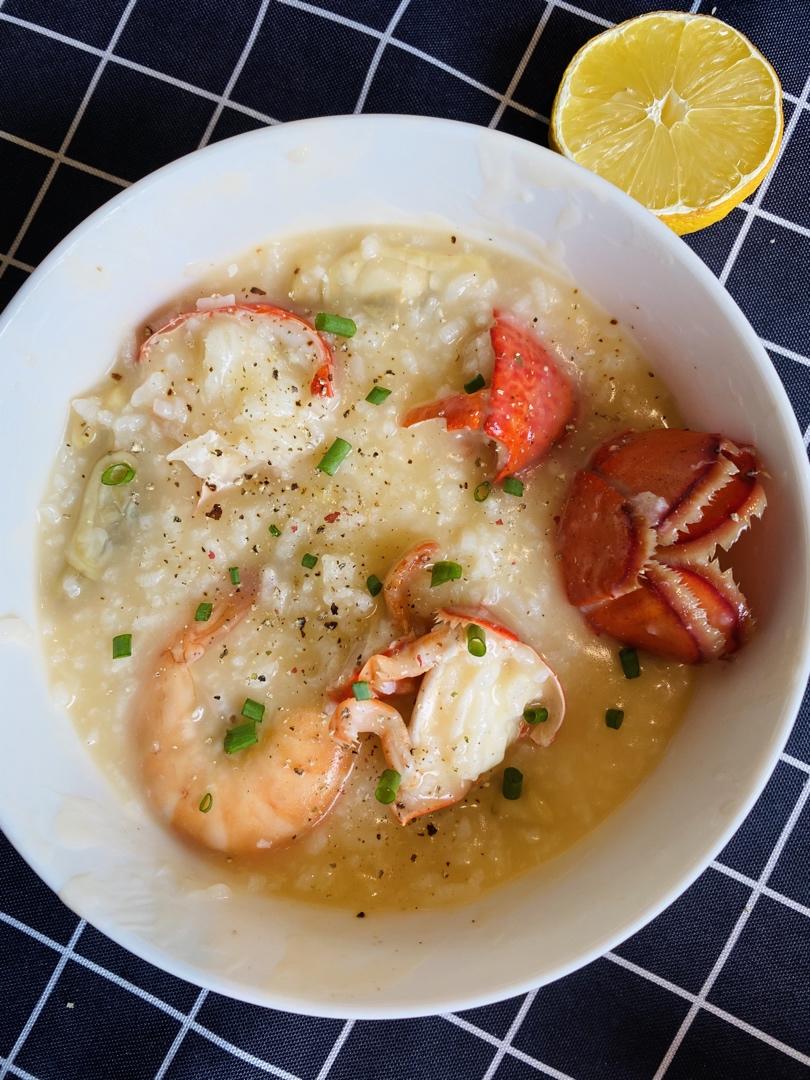 快手潮汕砂锅海鲜粥