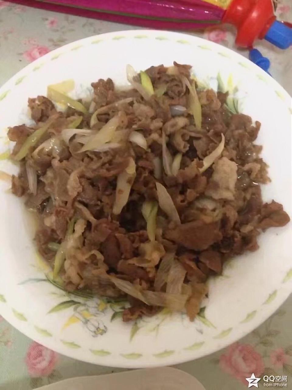 葱爆羊肉