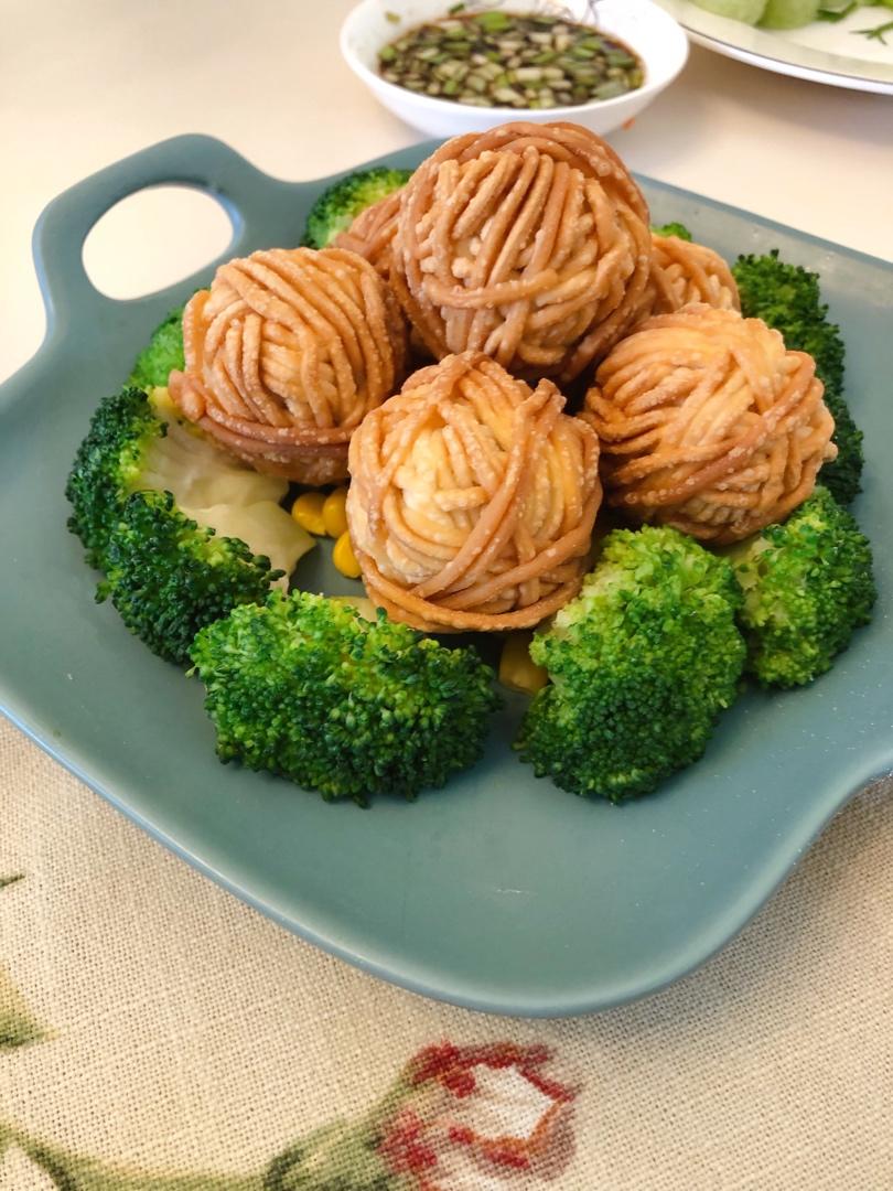 金丝蛋球--宴客菜