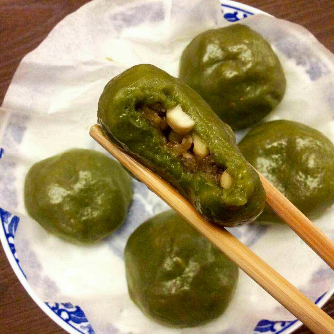 自制青团