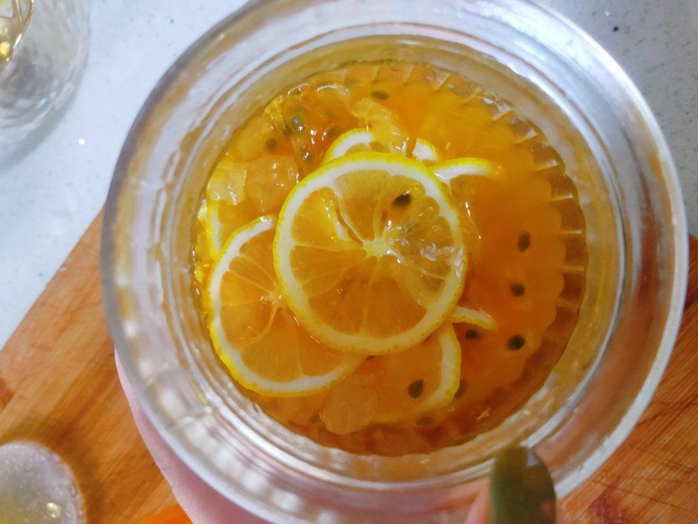 百香果蜂蜜柠檬茶🍯🍋