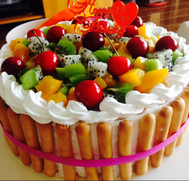 心形生日蛋糕