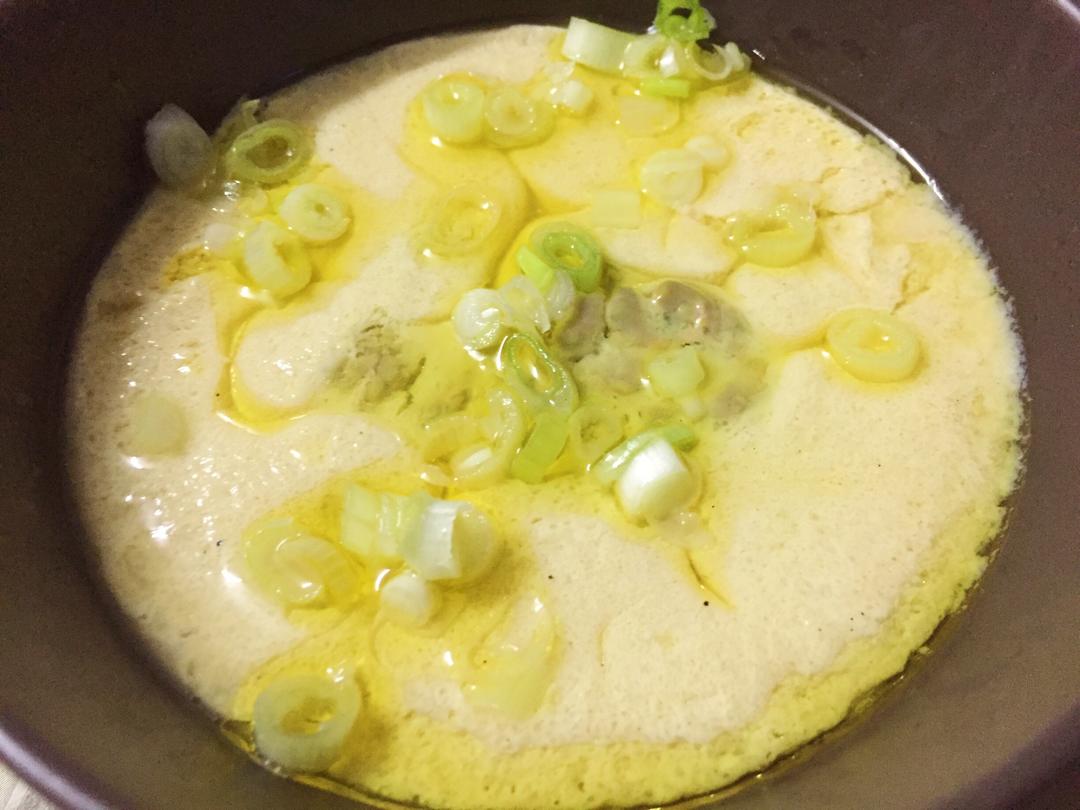 龙虾脑蒸蛋