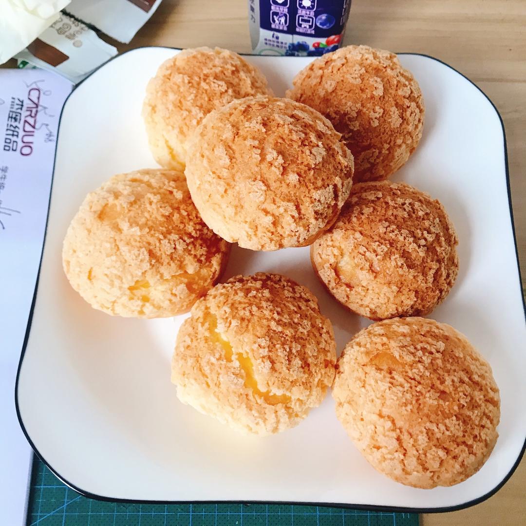 十分美味的酥皮泡芙
