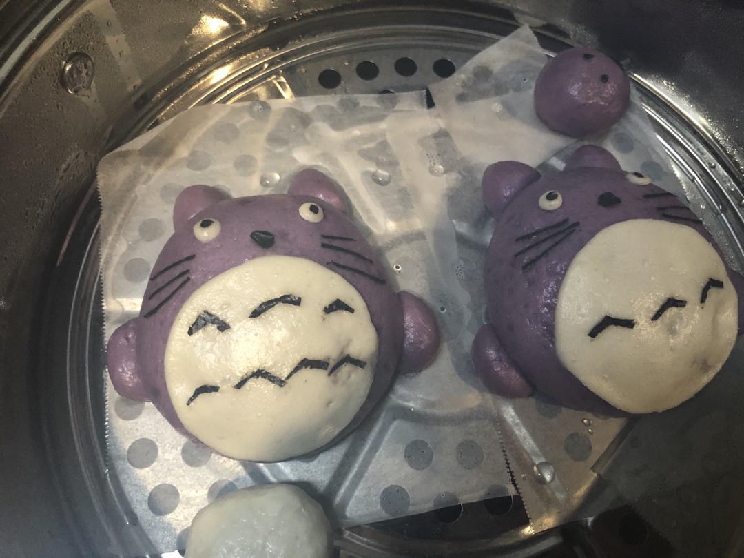 龙猫家族豆沙包