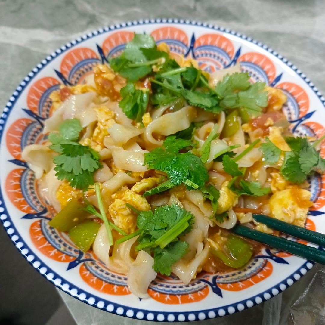 番茄鸡蛋打卤面
