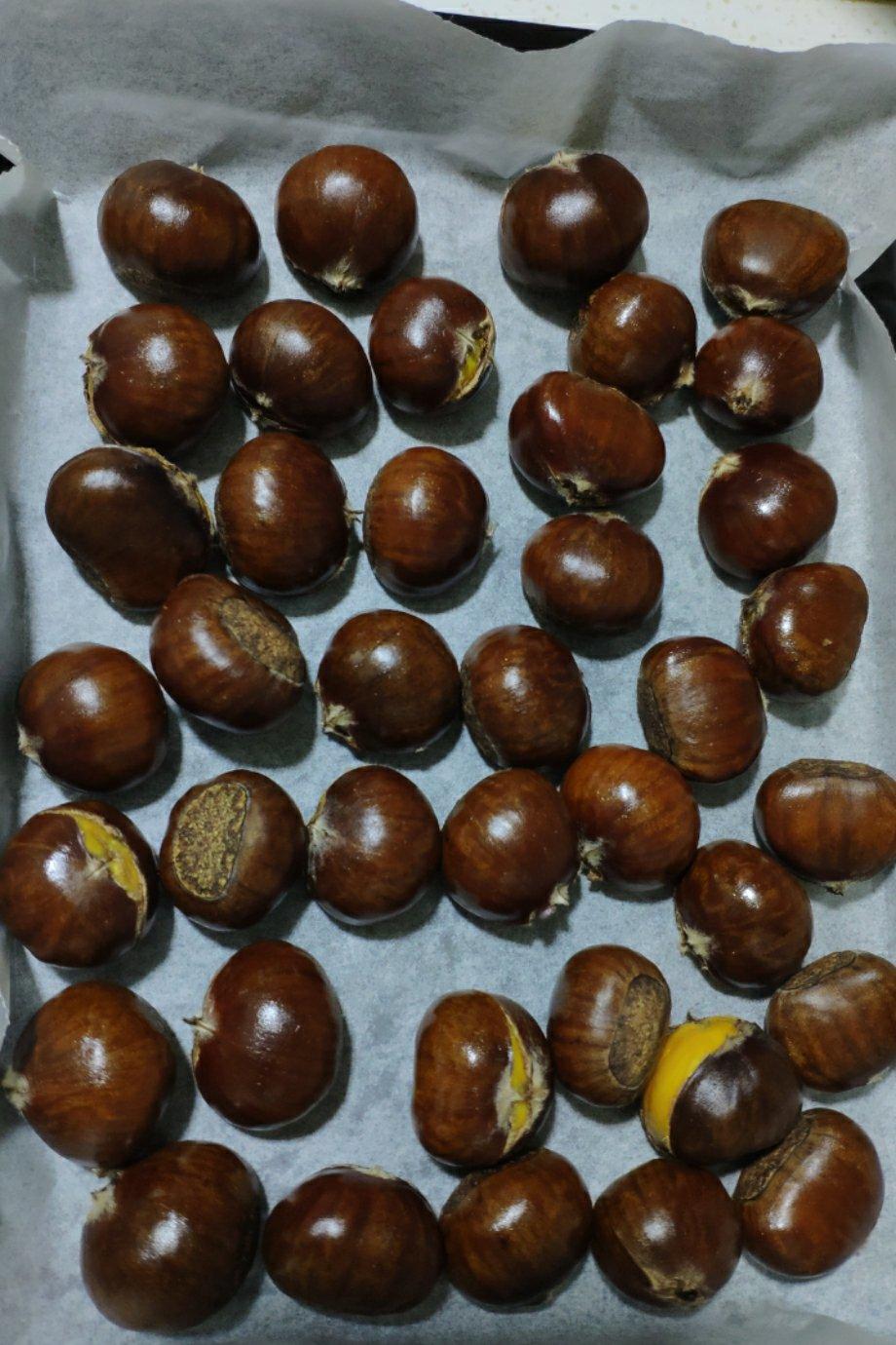 烤箱版栗子
