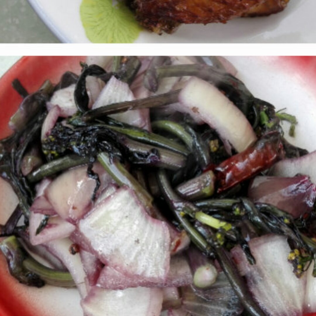 炝炒红油菜