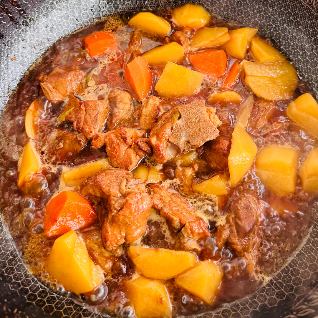 🔥巨好吃的红烧排骨炖土豆❗️懒人版轻松做拿手菜