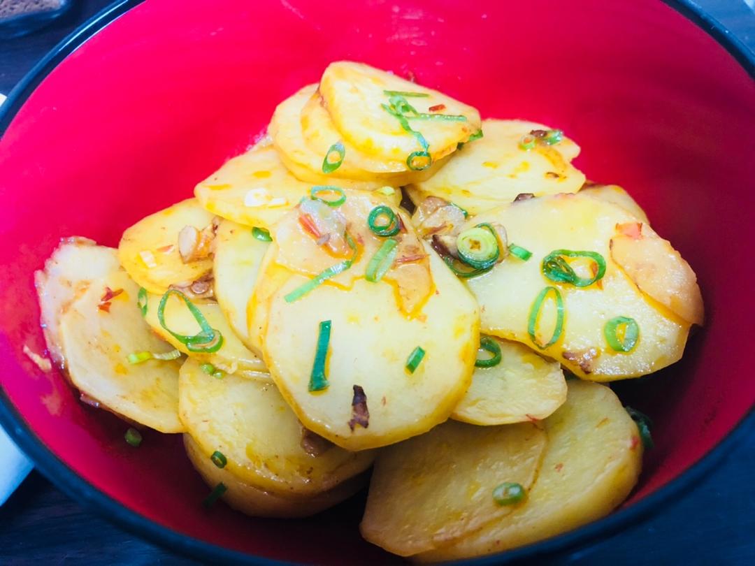 最简单快手菜红烧土豆片