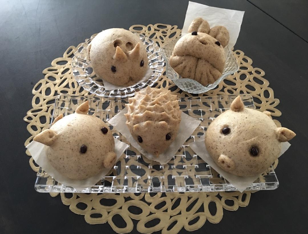 做过的卡通馒头们，记录贴。