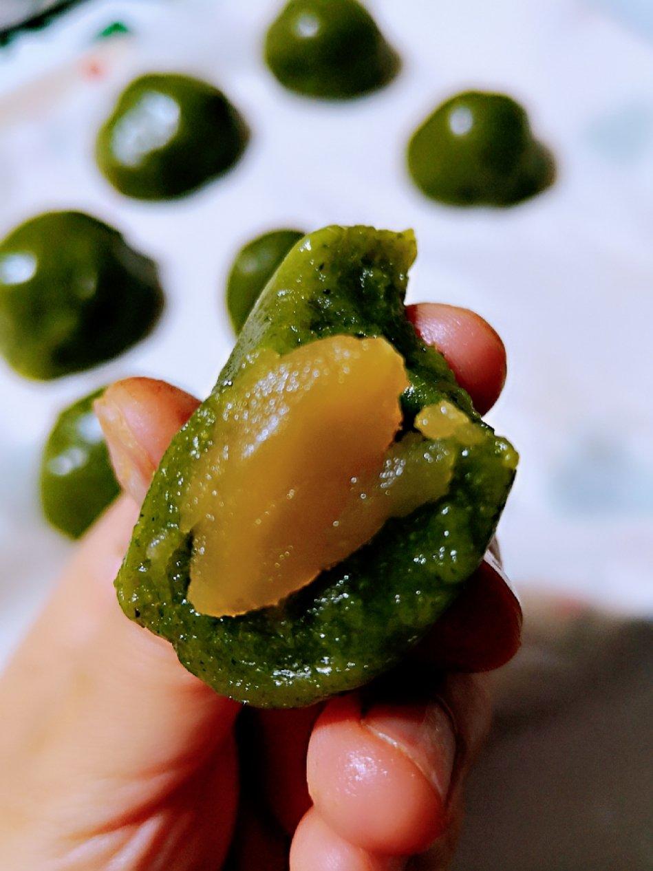 青团 | 流沙花生黑芝麻馅