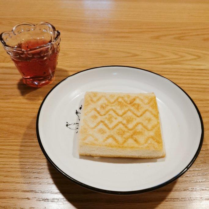 爆浆芝士火腿三明治