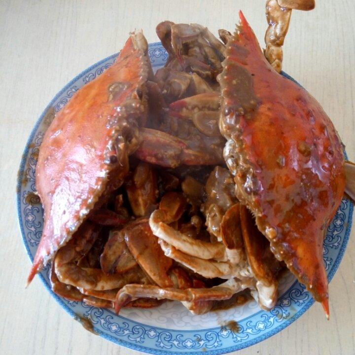 堂妈教你做酱爆螃蟹