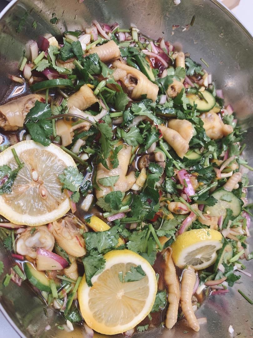 超好吃的🍋酸辣凤爪