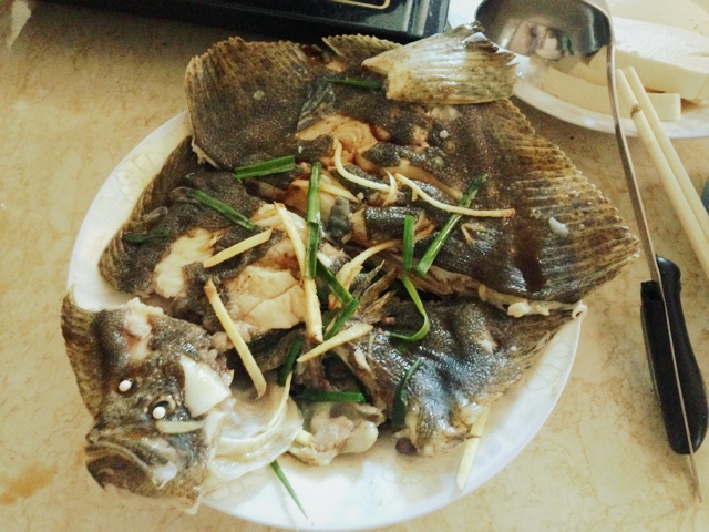 清蒸多宝鱼