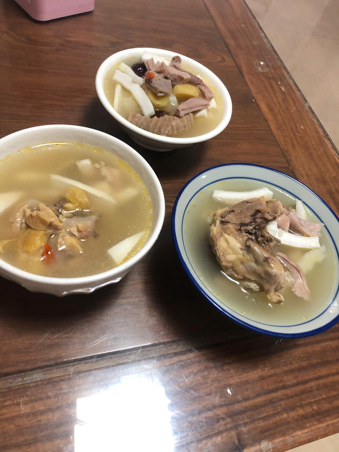 猪肚三吃：椰子猪肚鸡汤+猪肚炒咸菜+凉拌沙姜猪肚丝
