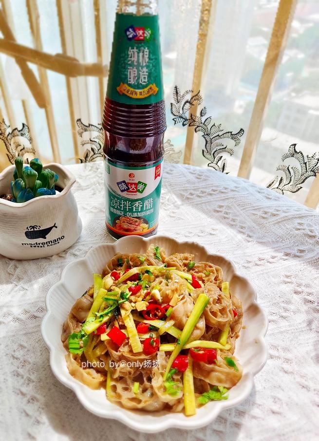 酸辣荞麦面藕的做法