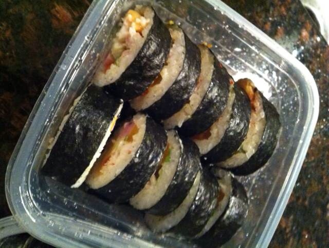 金枪鱼紫菜包饭