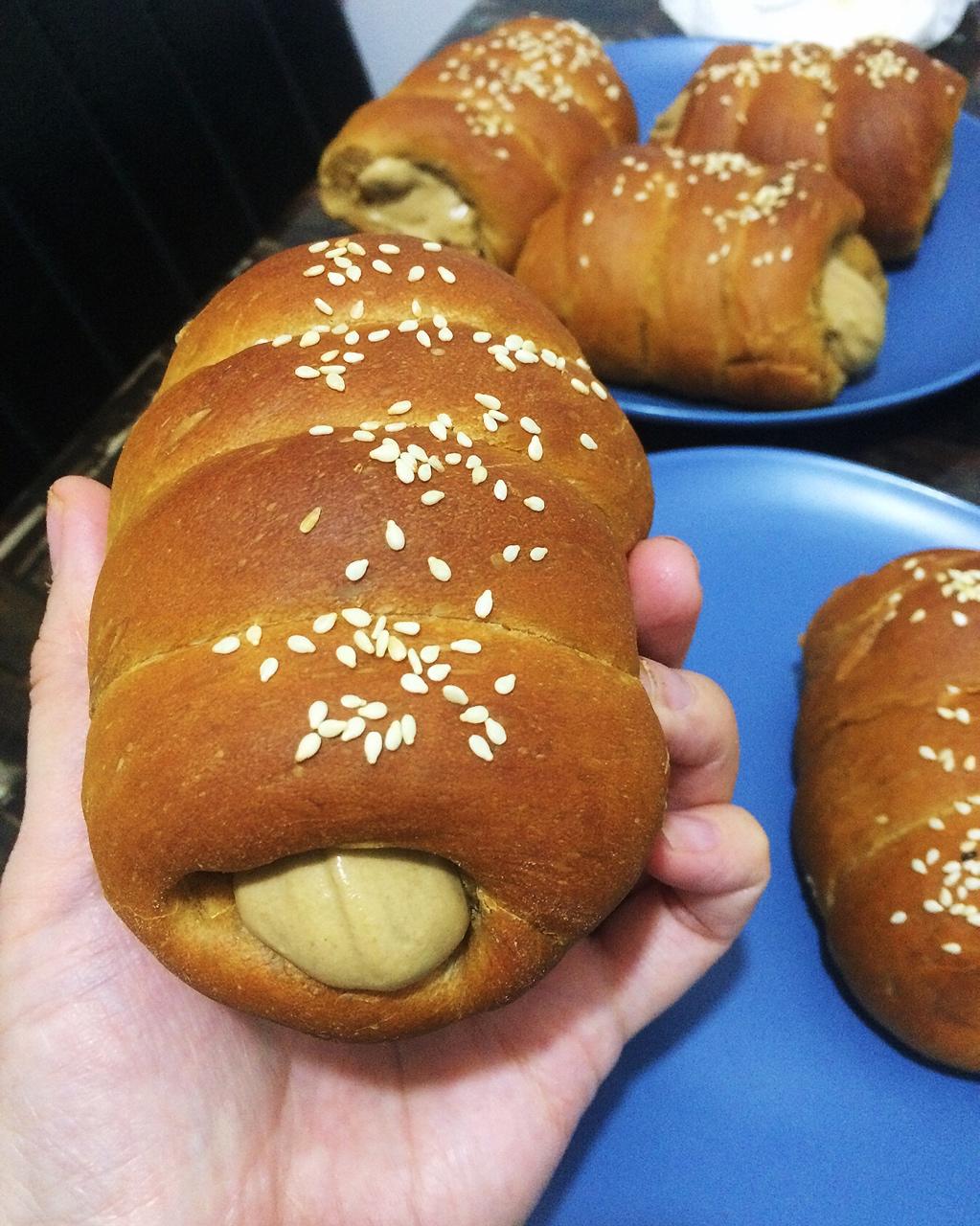 咖啡甜心小面包