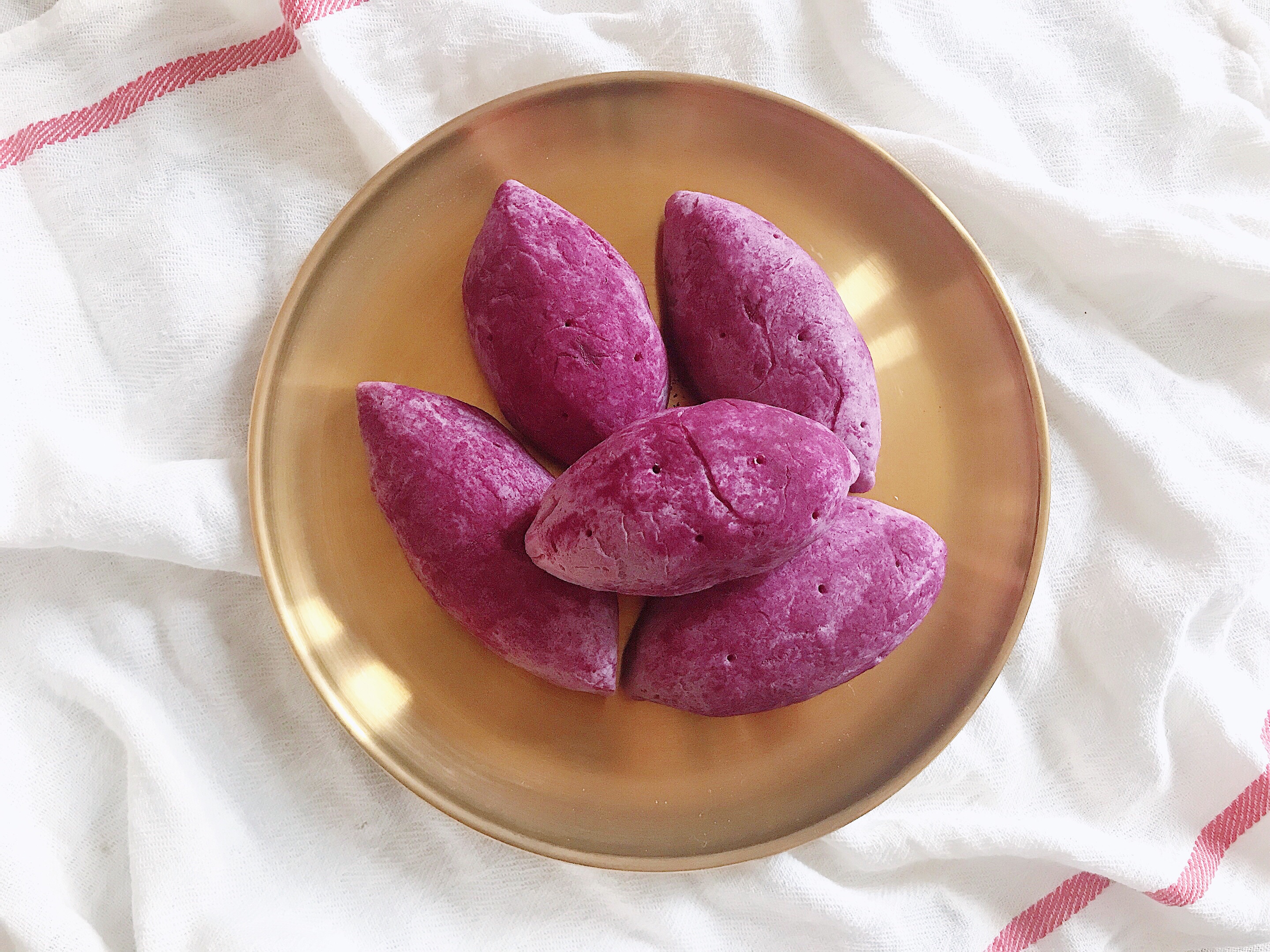 ins超火的紫薯地瓜芝士面包的做法