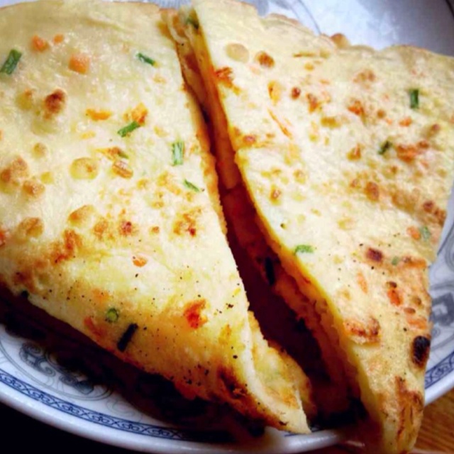葱花鸡蛋饼