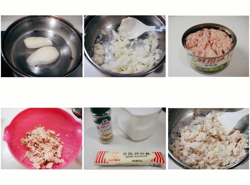 纯奶手撕吐司的做法 步骤1