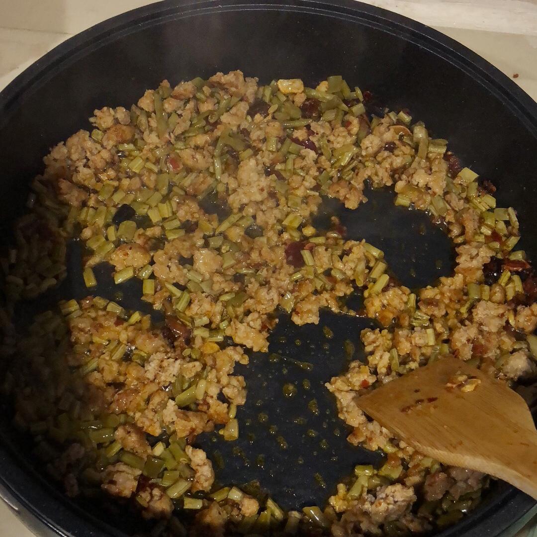 肉末酸豆角