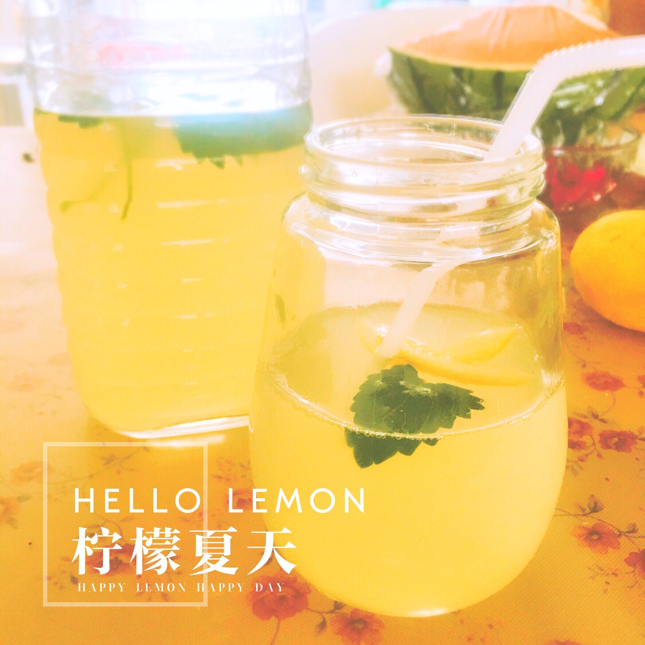 夏日清爽柠檬饮 Lemon Squash